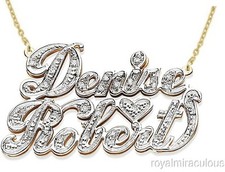 Personalized 2 Name 0.25 CTW