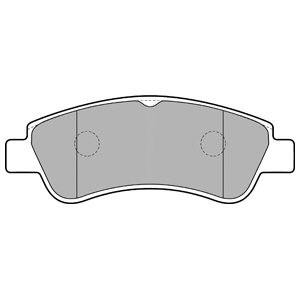 Delphi lp1727 brake pad - delphi,