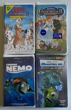Lot of 10 Walt Disney VHS