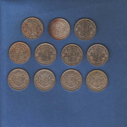 United kingdom half crown - united,