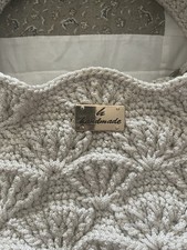 Cream Crochet Handbag