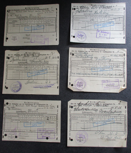 German historical documents - german,
