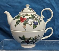 Portmeirion The Holly And The Ivy One Cup Tea Pot