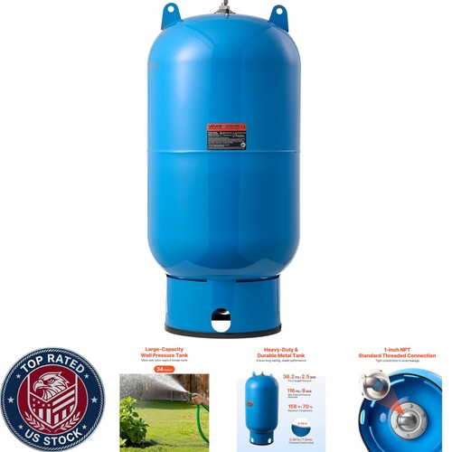 Durable gallon pressure - 34-gallon,