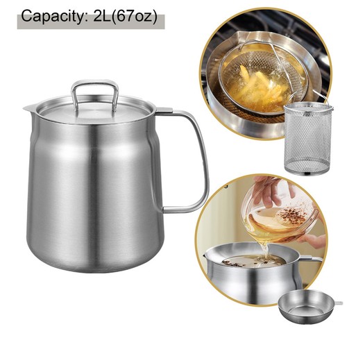 Stainless steel oil filter - stainless,