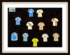 Collection Of Rangers FC Team Shirt Pin Badges in Rangers Crest Presentation Box