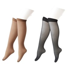 6-12 Pairs Sheer Knee Highs
