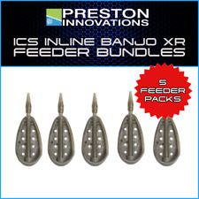 PRESTON INNOVATIONS ICS BANJO XR FEEDER PACKS (x5) |  MATCH/COARSE FISHING