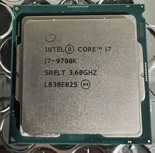 Intel core 9700k - i7, 8