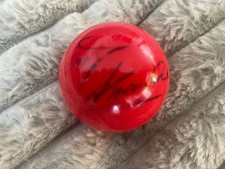 Tony Knowles Signed Red