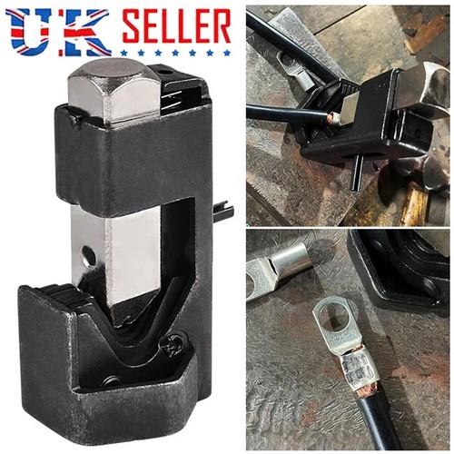Battery cable hammer crimper - cable,