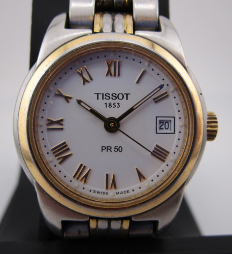 Tissot pr50 two tone stainless - pr50,