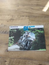 HONDA GL1200D GOLDWING  MOTORCYCLE SALES BROCHURE FRENCH 1986