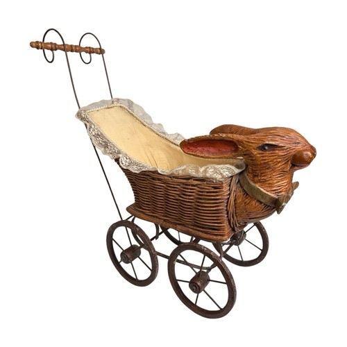 Antique style bunny rabbit - style,