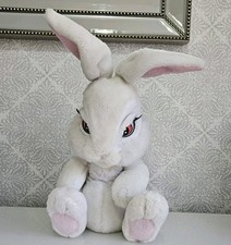 FLAIR EMOTION PETS MILKY THE BUNNY Interactive Toy White Plush Tall Working 
