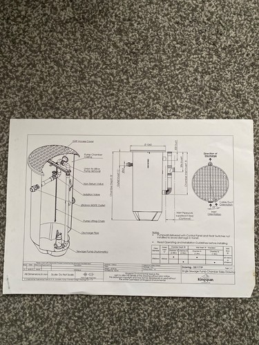 Domestic pump station