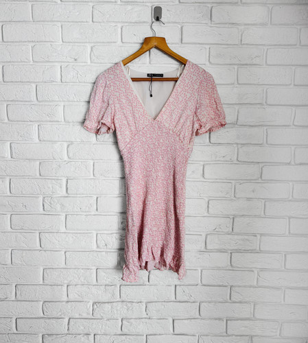 Zara pink floral - zara, dress