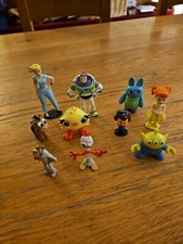 10 Toy Story - Buzz Alien Forky Gaby Bo Peep Chick Bunny - Figure Cake Toppers