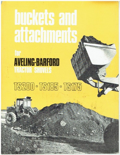 Aveling barford ts175 185 200 - barford, ts175/185/200