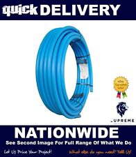 BLUE MDPE PLASTIC WATER PIPE