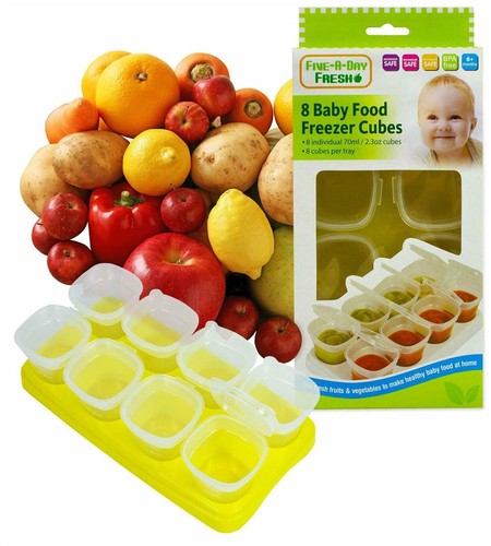 Baby weaning food pots freezer - baby,