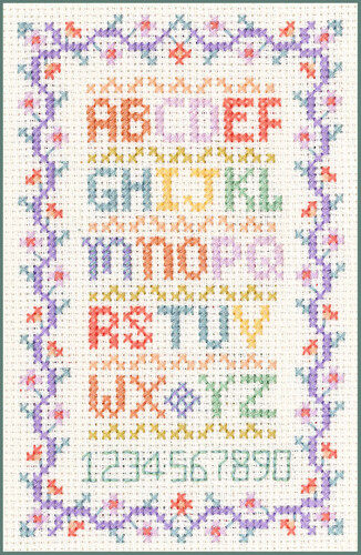 Mini alphabet sampler - alphabet,