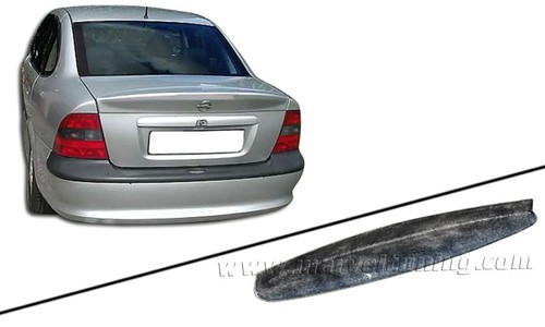 Rear boot trunk spoiler - boot,