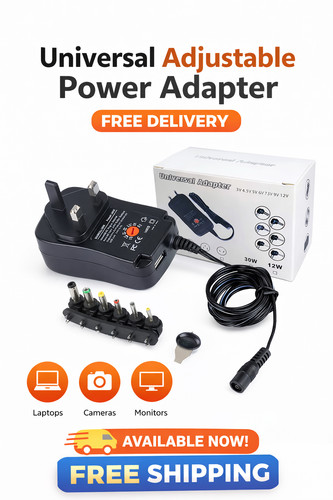 Universal power adapter - universal, ac/dc