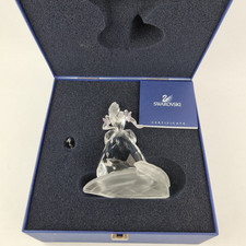 Boxed Swarovski Crystal Figure Of Cinderella With Slipper Shoe Disney 255108