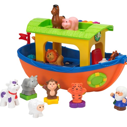 Big steps noahs ark toy - big, wooden