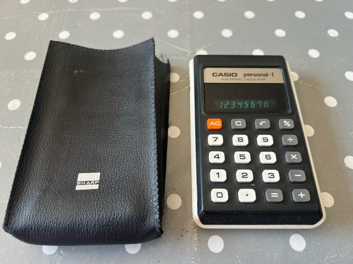 Casio personal vintage - personal, m-1