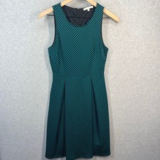 41 Hawthorn Teal Black Polka