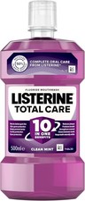 Listerine Total Care Antibacterial Mouthwash (1x 500ml), Caring and Cleansing