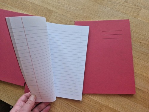Exercise book writing - book,