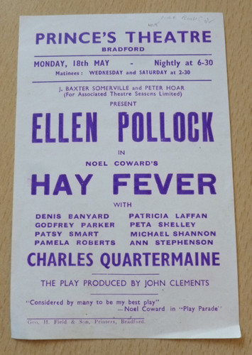 Hay fever noel coward ellen - hay,