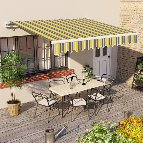 Manual awning canopy - canopy, outdoor