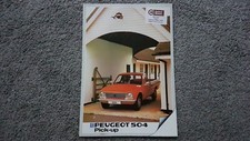 PEUGEOT 504 PICK UP SALES