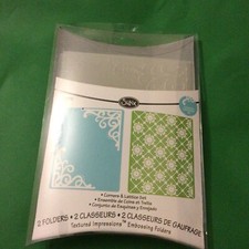 Sizzix Embossing Folders 