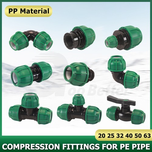 Mdpe compression fittings - mdpe,