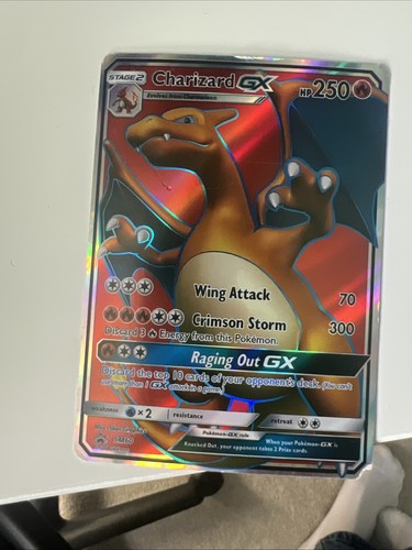 Pokémon tcg charizard sm60 - gx,