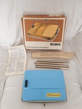 Vintage Kura Carpet Sweeper Cleaner Pale Blue - New (Other) Unused Box & Instruc