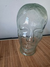 Vintage Glass Mannequin Head