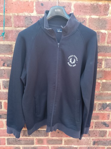 Fred perry mens black zip - fred,