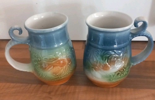 Vintage fish handmade glazed - 2,