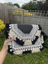 Boho Embellished Clutch Bag