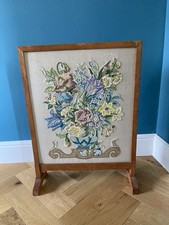 Vintage 1930s tapestry - tapestry, wooden