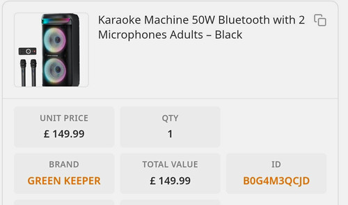 Green keeper karaoke player - keeper,
