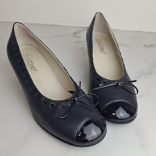Hotter Ladies Navy Leather