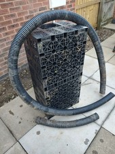 Land drain soak away crate and