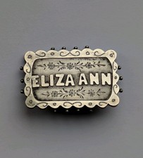 Antique Sterling Silver "